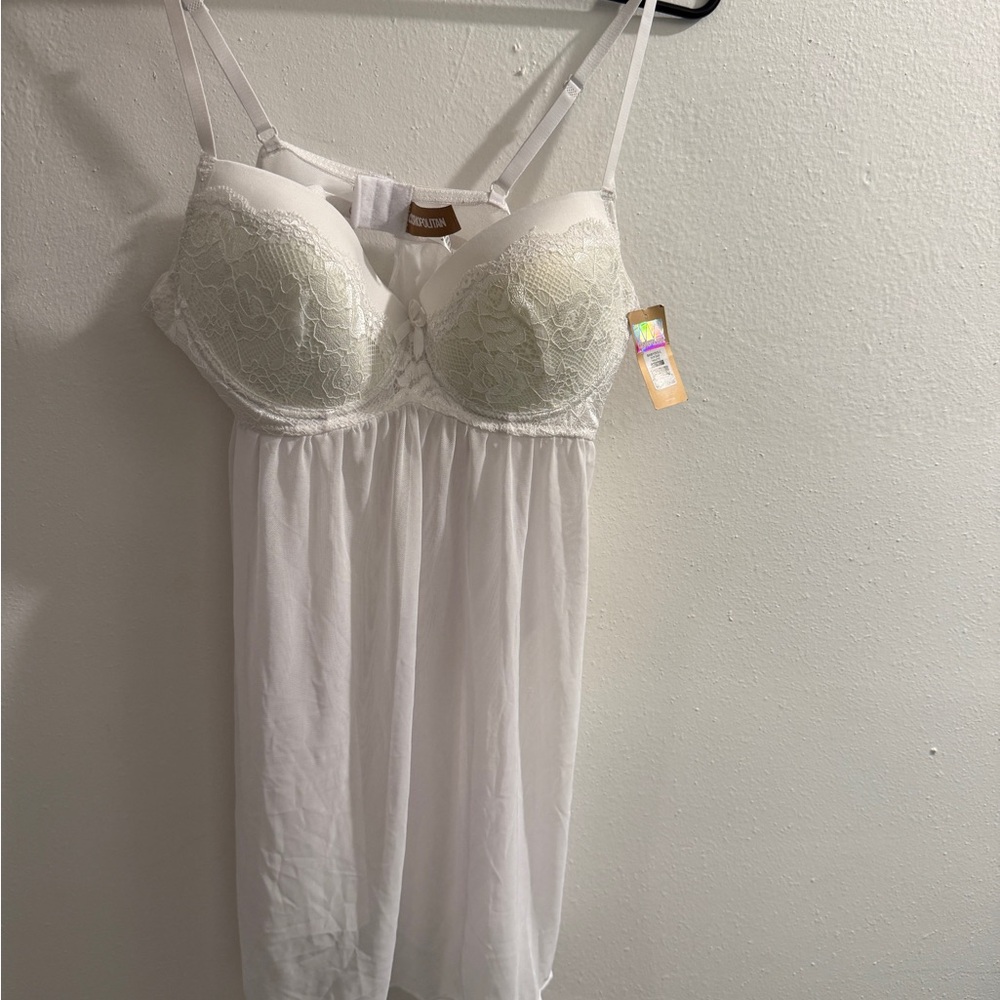 Baby Doll White Lingerie